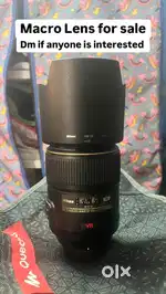 Nikon 105mm f/2.8G VR Micro-Nikkor Lens