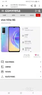 Vivo v21e 5g