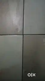 Acid washing tiles with Apoxy grouting 8 rupees square feet