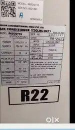 HOT N COLD,Daikin cassette ac 3.8 ton available,good  condition,coolin