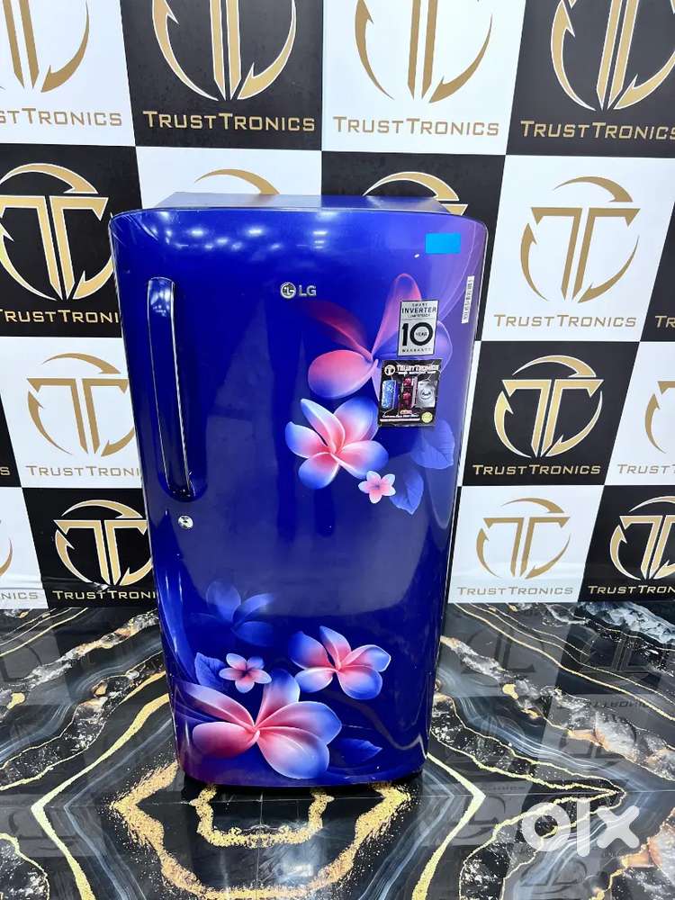 Dark blue 190ltr LG single door fridge