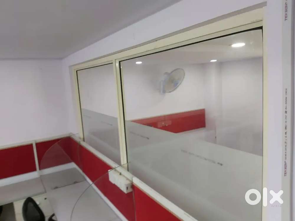 12 seat one boss cabin full furnished office in janakpuri in 28000 rs