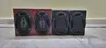 sony and jbl oval speakers