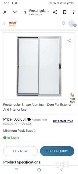 Aluminium door window upvc door window and partition