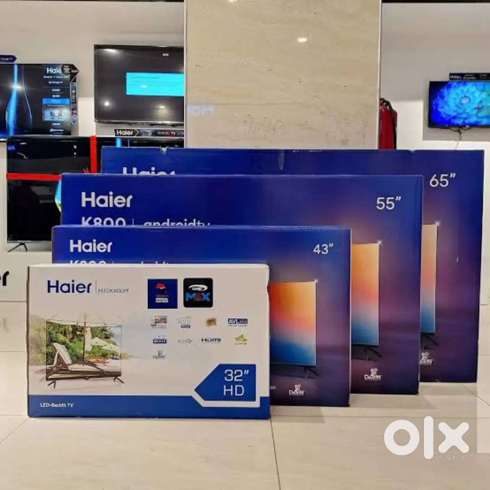 Haier led tv smart google tv with exciting offers on Bajaj electronic