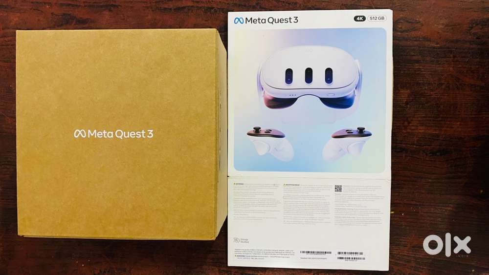 Meta Quest 3 (512GB, 4K) - Almost New  Hardly Used  With Box & Acces