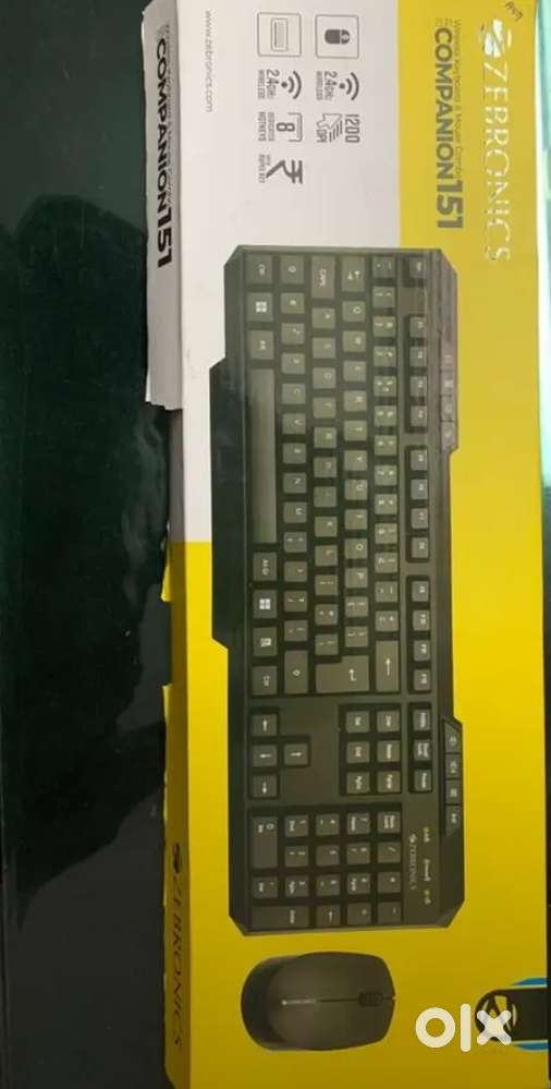 Keyboard and mouse combo pack