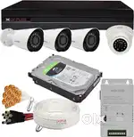Brands New HD CCTV Camera Setup with installation in whole sale price