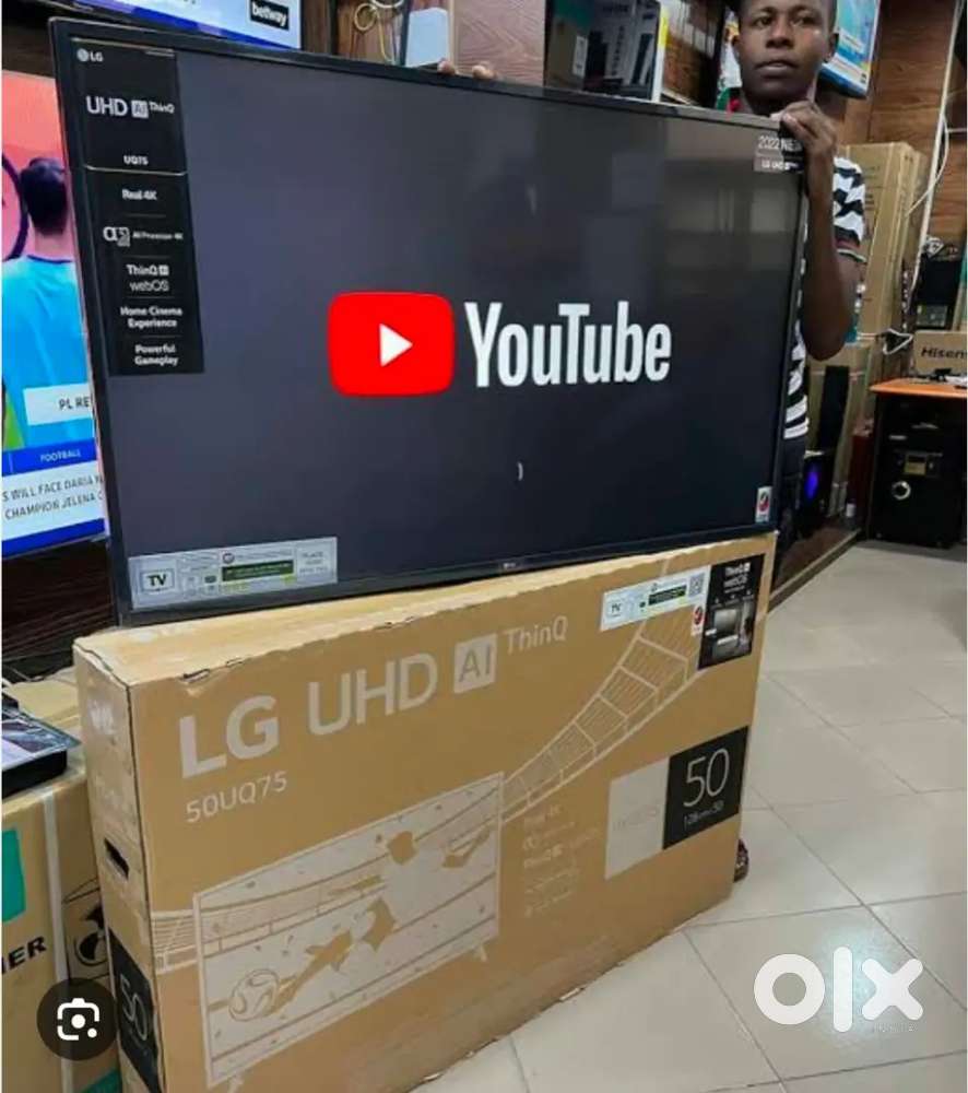 43 50 55 65 75 new 50% of voice remote Google TV smart Android latest