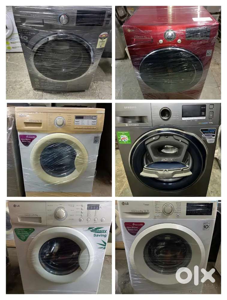 Rarly Used L.G 6.0 kg front loading fully automatic washing machine