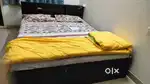 Queen Size Bed along mattress