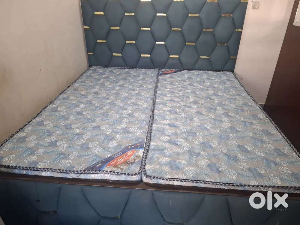 2 months used Mattress 2 Nos, 3*6