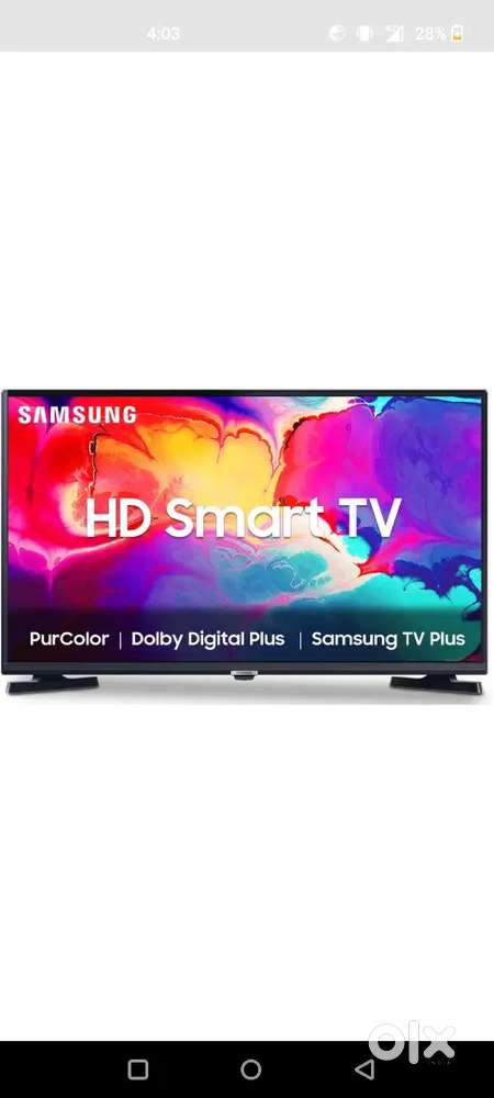 Samsung led tv and sound bar for sale