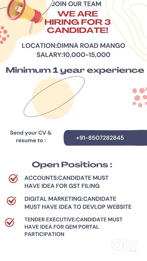 BACKOFFICE EXECUTIVE