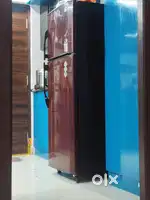 Maroon color fridge