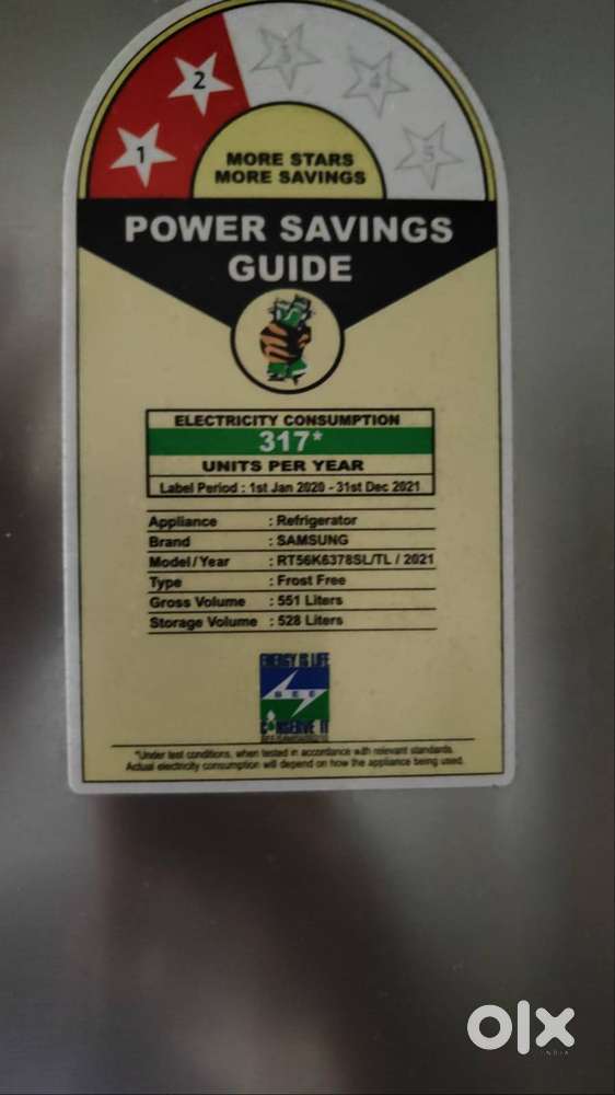 Samsung 551 litre refrigerator