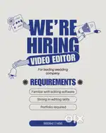 Looking for video editor
