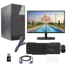 New DESTOP and COMPUTER with MONITOR 19 inch             i5 ,   500 GB