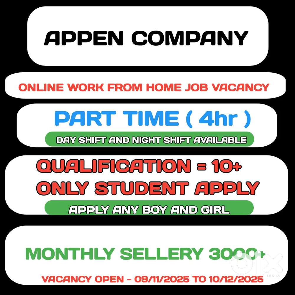 Work From Home Online Job Data Entry D3