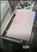 Commercial 2 in 1 Gas operated Dosa Bhatti with  burner MS body
