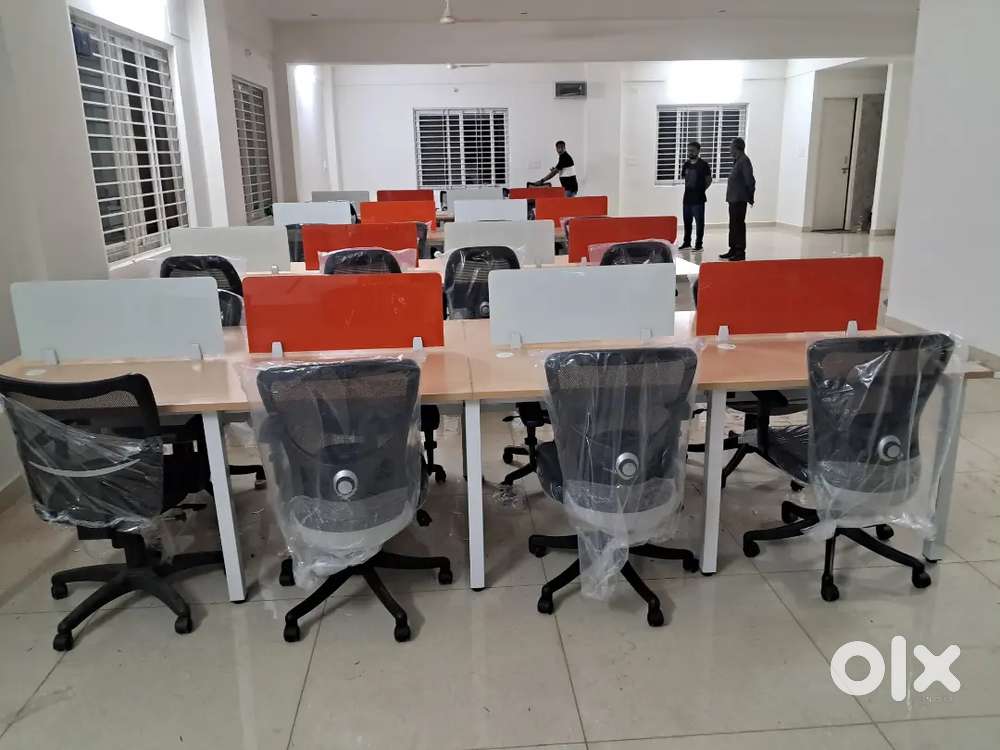 Modular office workstations with selected colours as per your choice