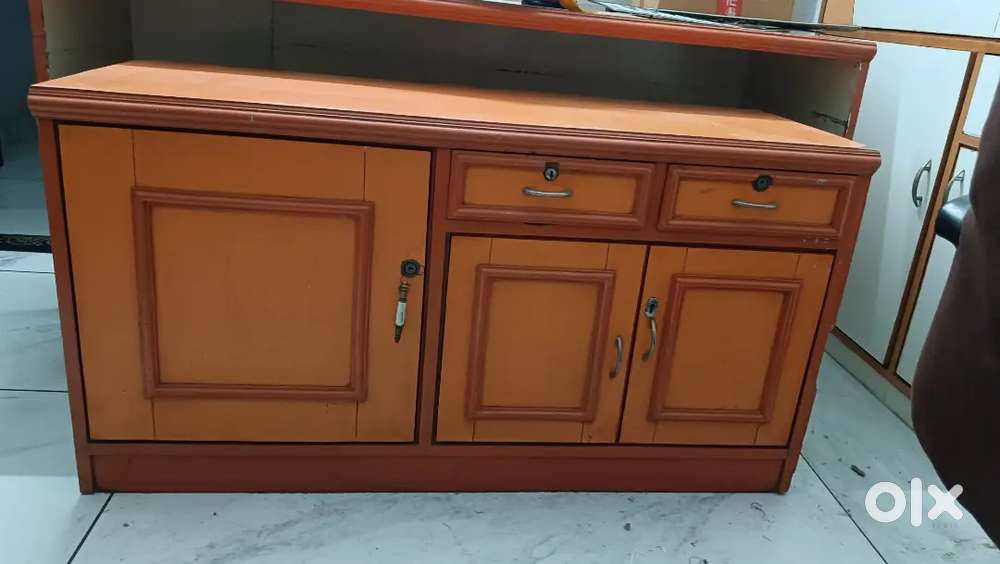 Wooden Office/Study Table with Excellent Storage!
