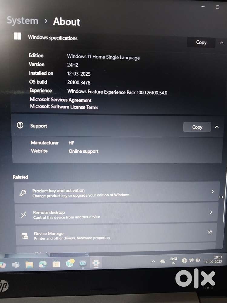 Hp laptop i3 12th generation