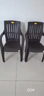 One Iron coat, new bed,one old Refrigerator, 02 Nos plastic chair