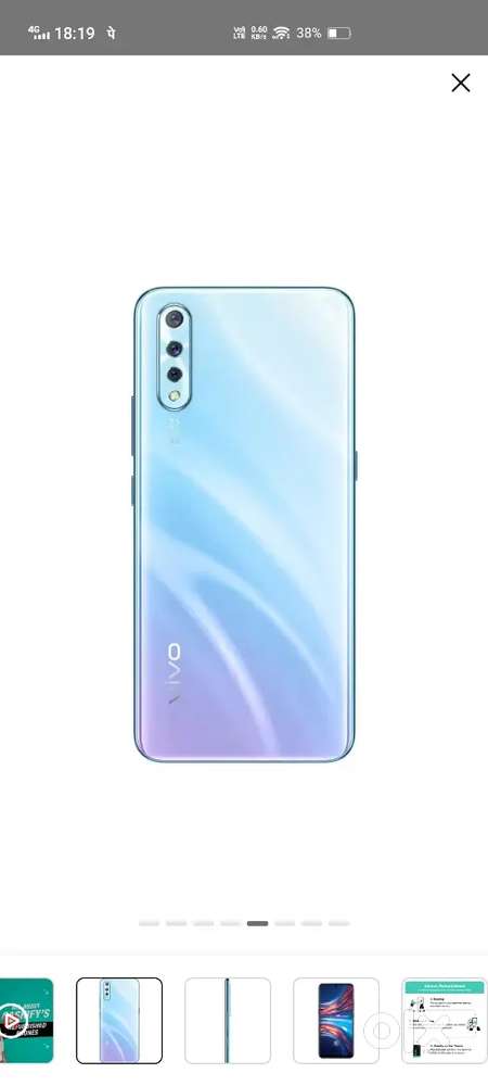 Vivo S1 4,128 , with charger