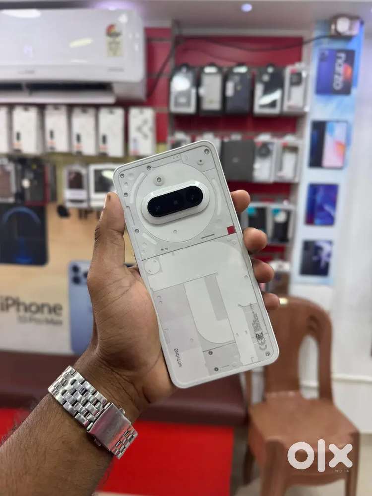 NOTHING PHONE 3A 8GB 128GB WHITE COLOUR FULL BOX WARRENTY REMANING