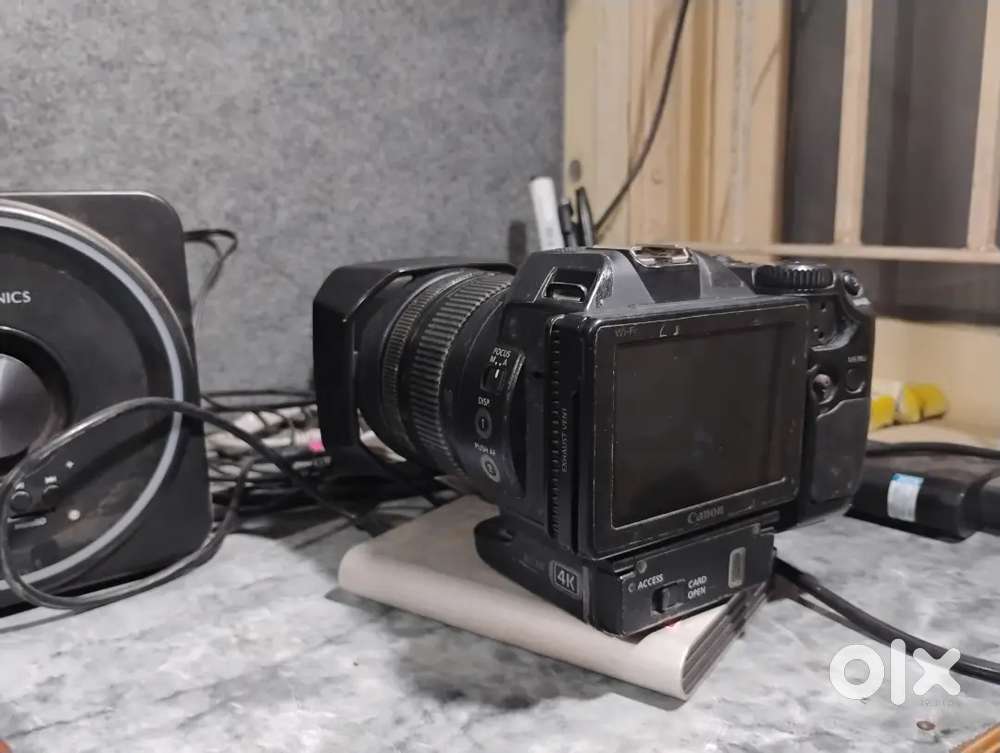 Canon xc 10. Professional camera. Film shoot