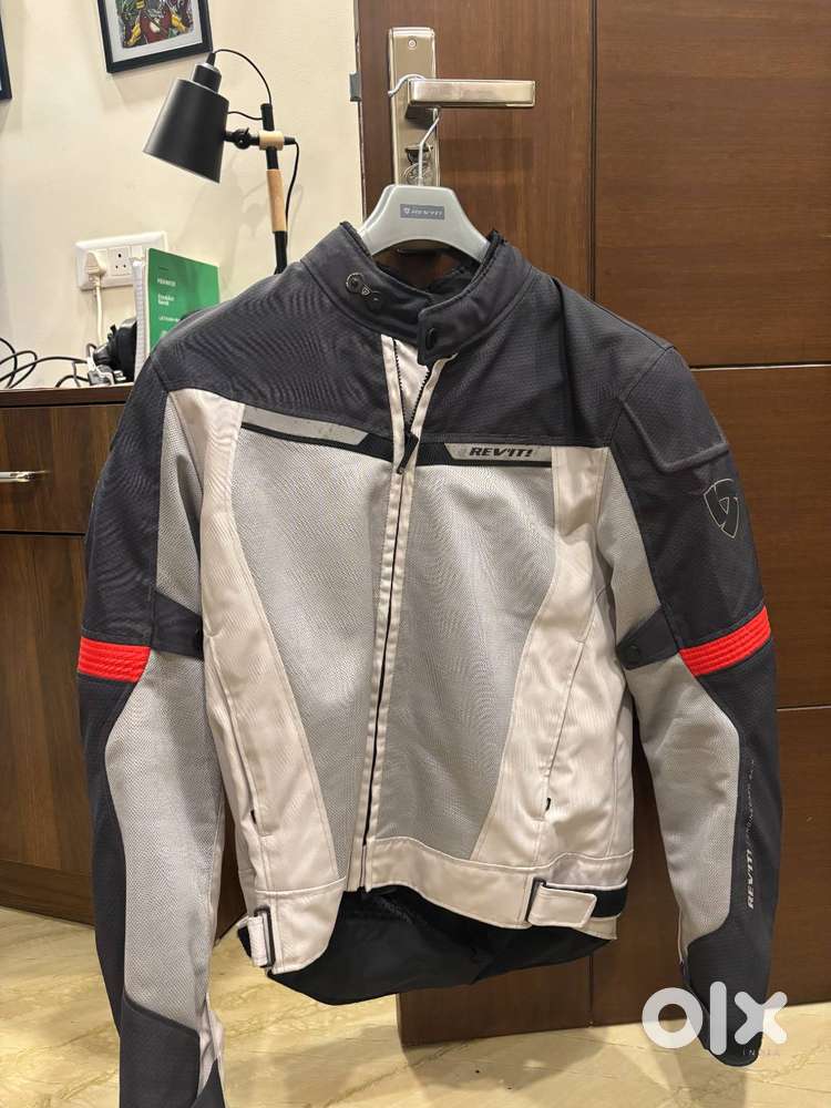 Revitt Biking Jacket - Eclipse Model - White Colour