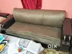 Wooden Sofa Set