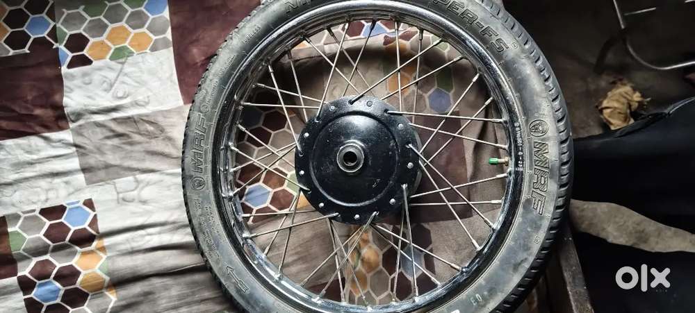 Splendor spoke wheel  direct fit for bs6 splendor .