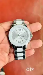 Mens Fully Attractive Ceramic Stone Chain Watch