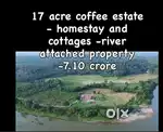 17 Acre Coffee Estate with Running Homestay
