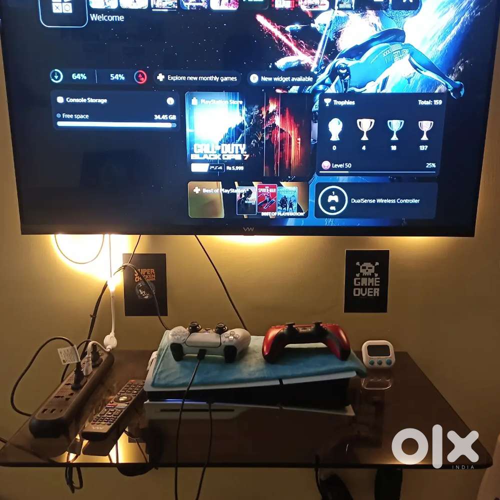 Playstation 5 with 2 Controller