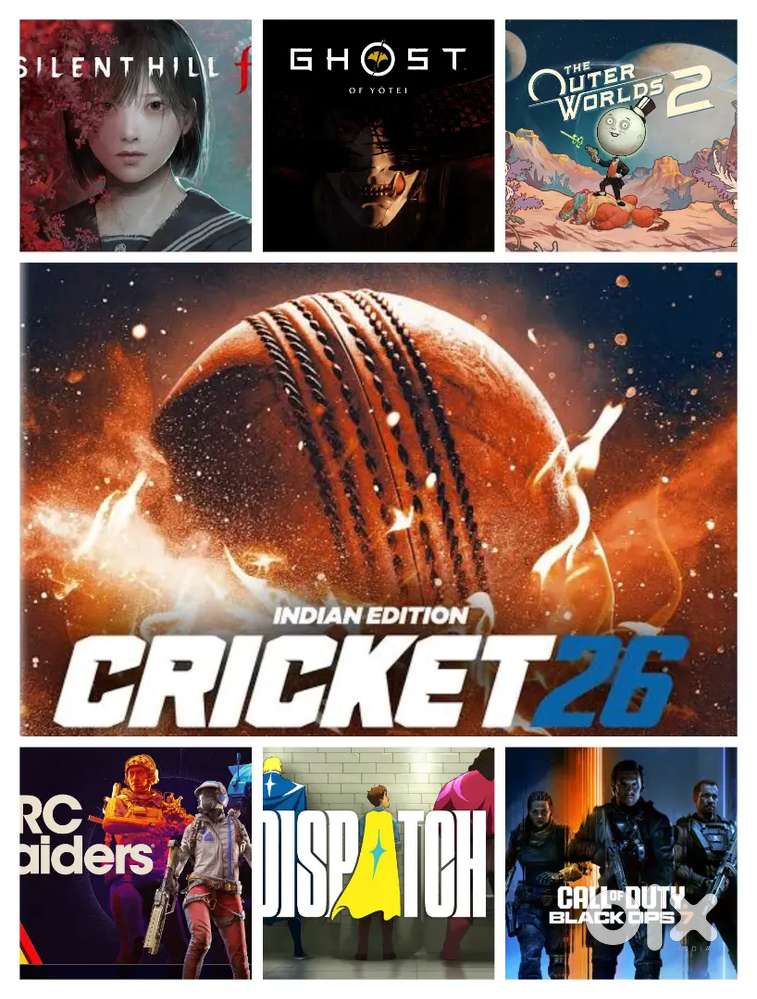 Pokémon LegendsZ-A,Mario,Zelda,Yotei,Cricket 26 AllGames Of Switch&PS5