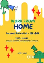 Online work from home (part time)