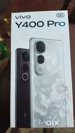 Vivo y400 pro(8gb ram and 256 gb storage). Urgent requirement of money