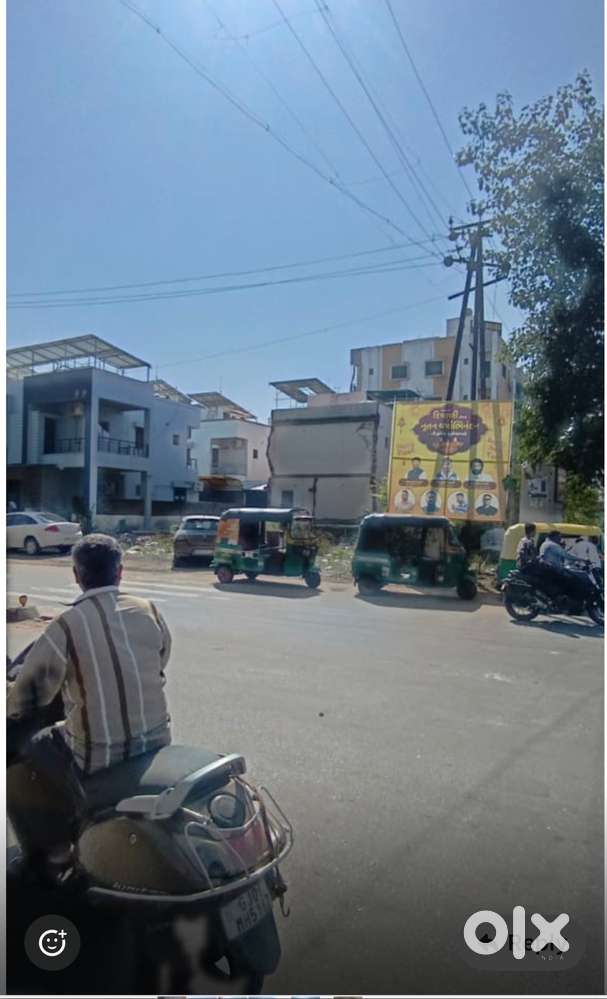 Corner road touch commercial plot with two side open on 30 metre road