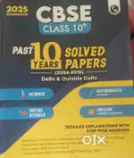 CBSE 10YEARS QUESTION book .