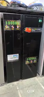 ¶ 5 YEAR'S WARRANTY ¶ = SIDE BY SIDE = REFRIGERATOR ¶ DELIVERY FREE ¶