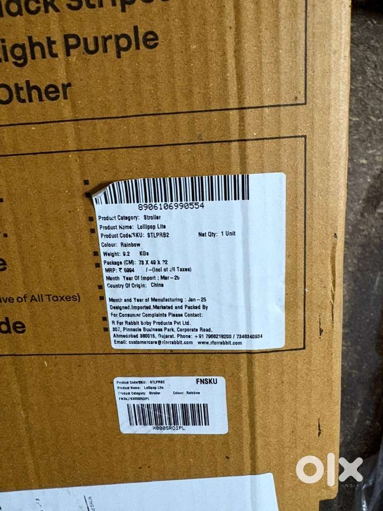 R for Rabbit lolipop stroller brand new