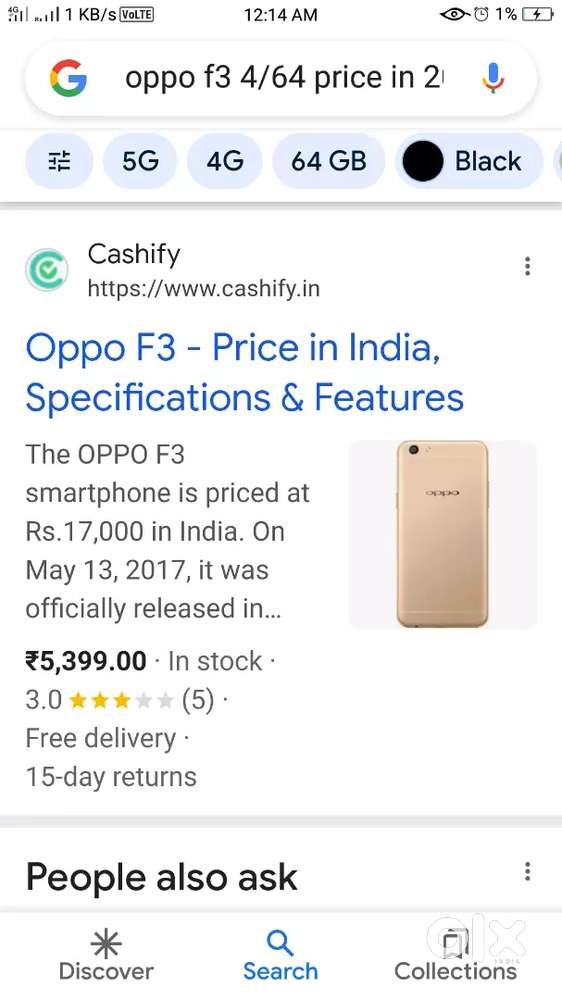 Oppo F3 is selling Now..!