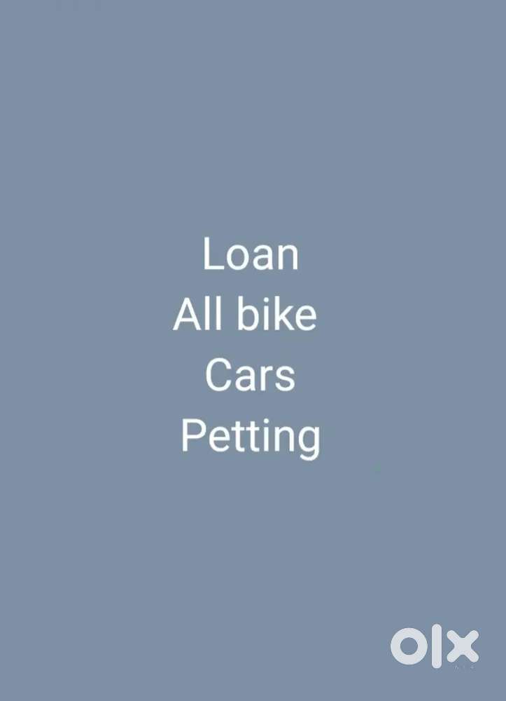 All bike cars petting loan