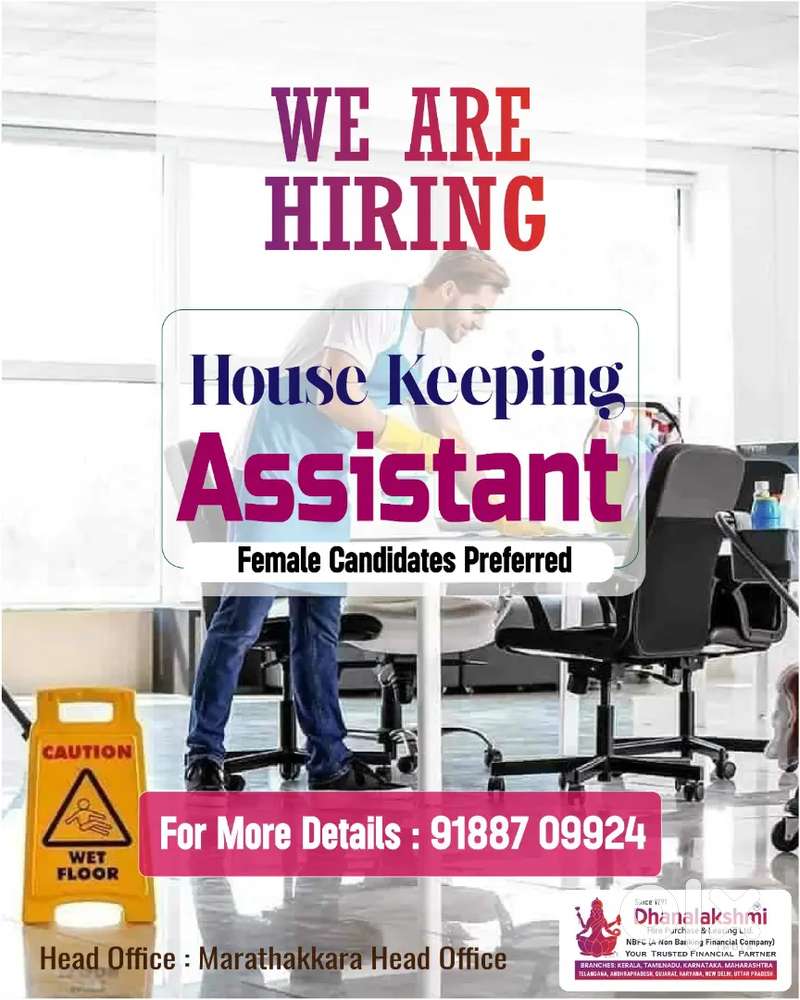 HOUSE KEEPING ASSISTANT