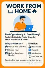 Online work from home