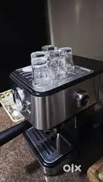 Agaro coffee espresso machine with grinder & accessories