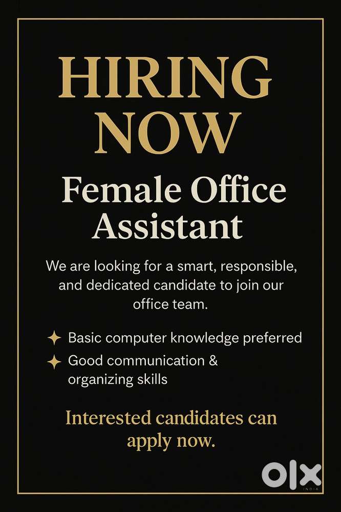 Female office assistant